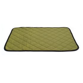 Pet Diaper Pad Reusable Washable Absorbent Non-Slip Waterproof Diaper Diaper Non-Wet; Dog Diaper Pad (Color: Yellow-green, size: XXL)